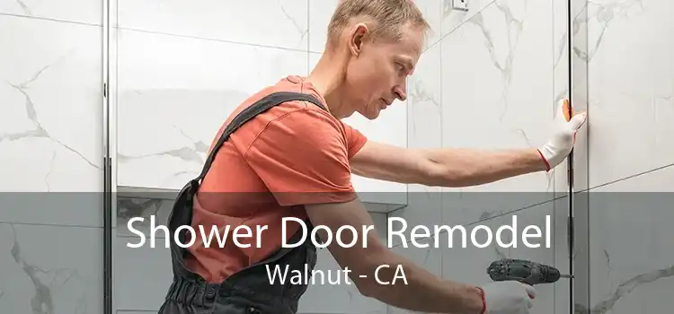 Shower Door Remodel Walnut - CA