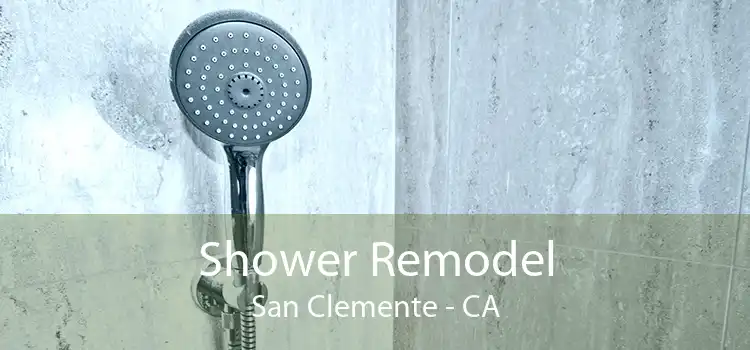 Shower Remodel San Clemente - CA