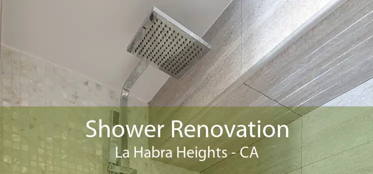 Shower Renovation La Habra Heights - CA