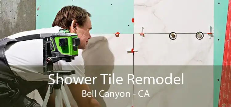 Shower Tile Remodel Bell Canyon - CA