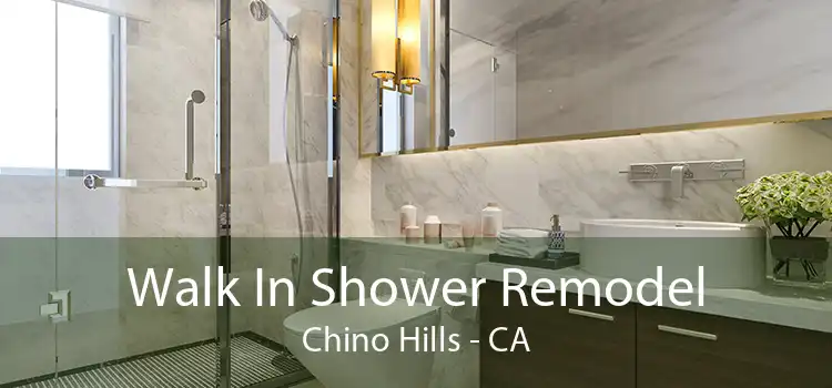 Walk In Shower Remodel Chino Hills - CA